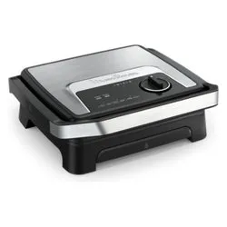 Bistecchiera elettrica 2000W INICIO Adjust 2in1 Silver e Black GI272D10