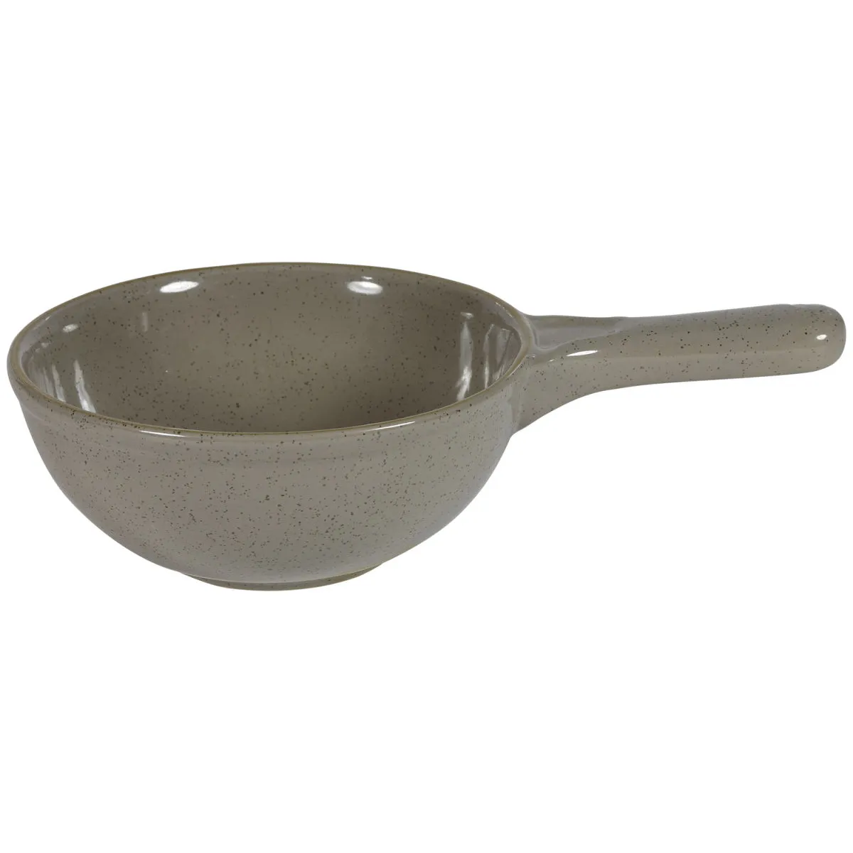 6x Churchill Padella Stonecast Peppercorn; 570 ml, 24.5 cm (Ø); grigio/marrone; rotonda; 6 pz. / Pacco