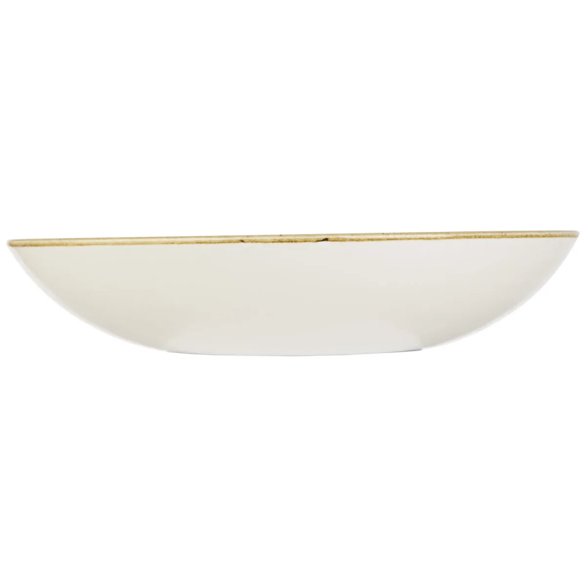 12x Churchill Piatto fondo Stonecast Barley White Coupe; 1136 ml, 24.8x3.6 cm (ØxH); bianco/marrone; rotonda; 12 pz. / Pacco