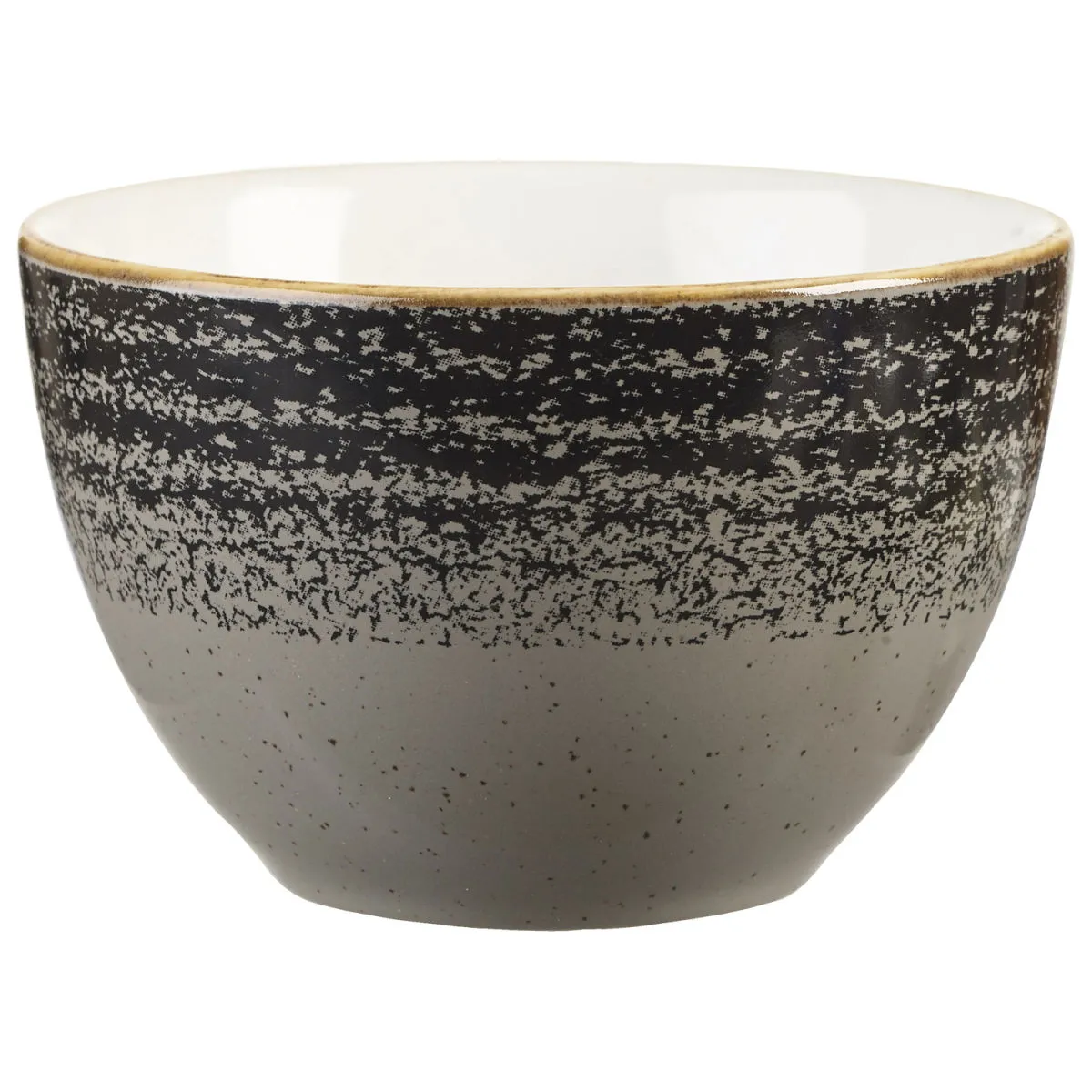 12x Churchill Zuccheriera Studio Prints Charcoal Black; 227 ml, 9.8x6.2 cm (ØxH); nero; 12 pz. / Pacco