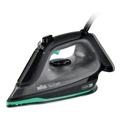 Ferro stiro vapore 2700W Ceramica TEXSTYLE 5 SI5277GR Grigio e Verde 0127410002