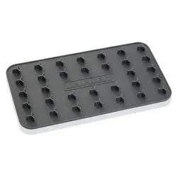 Tappetino gomma ferro stiro Siicone Grigio 72691