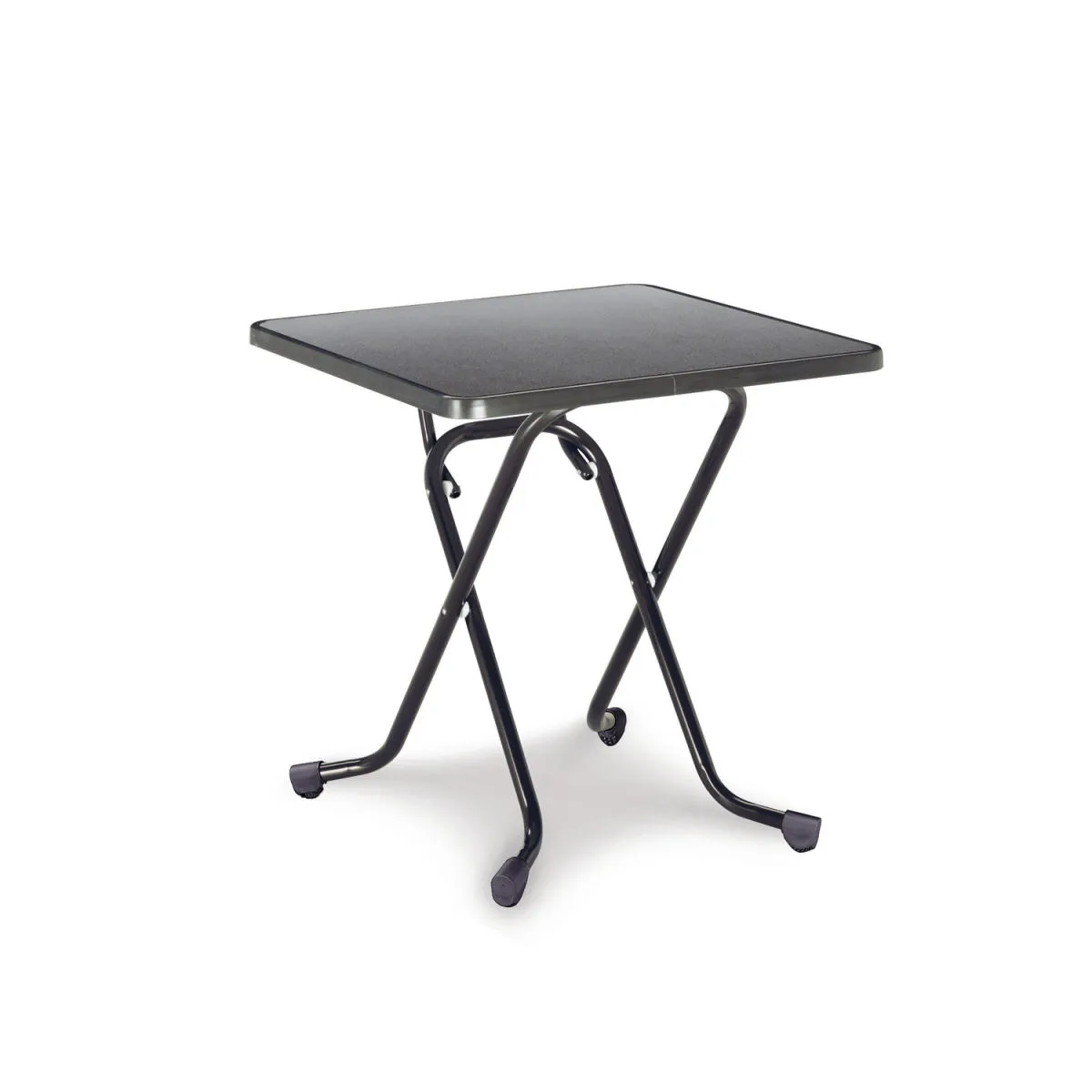Barths Tavolo pieghevole rettangolare; 67x73 cm (LxH); antracite; quadrata