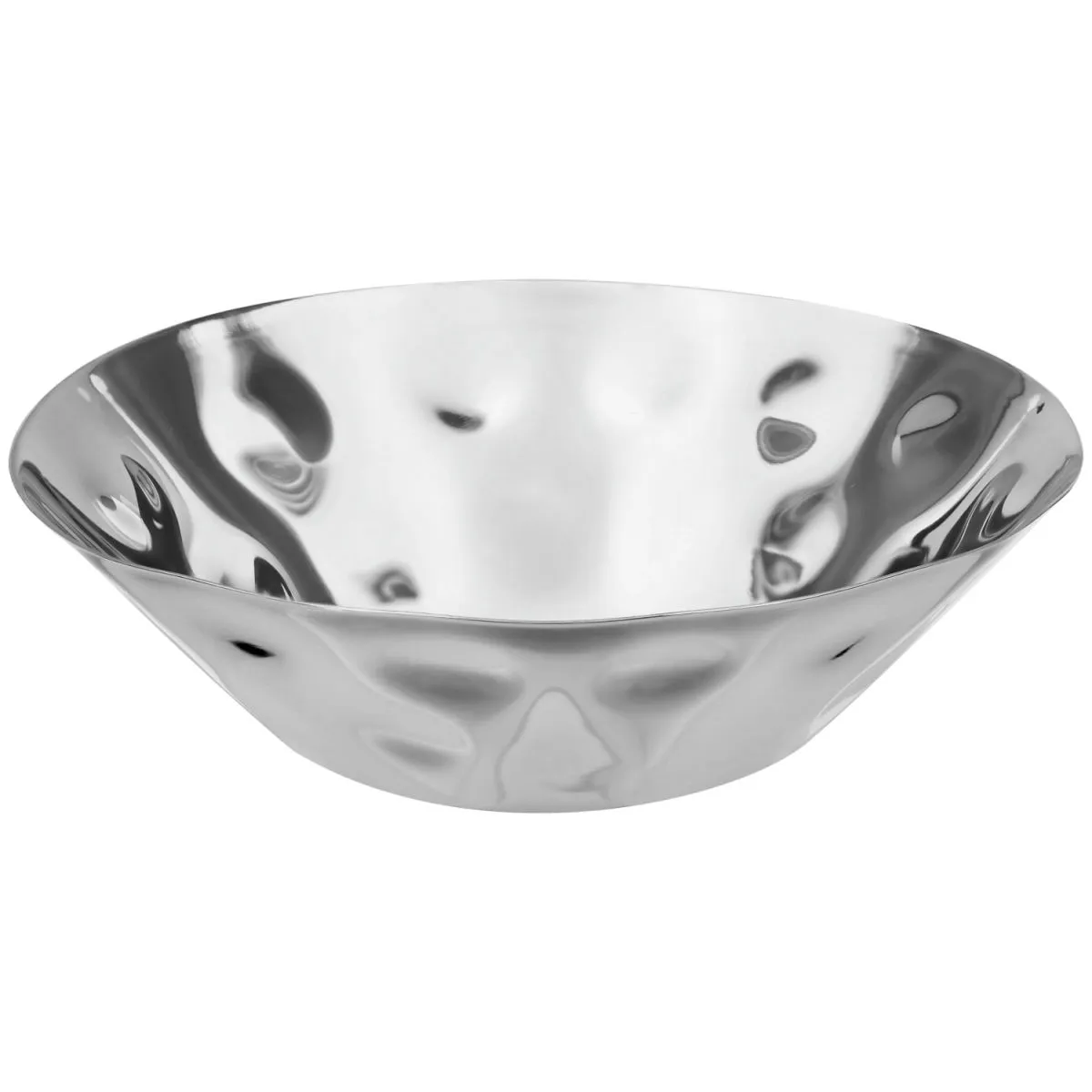 VEGA Cestino porta pane e frutta Sonna; 16x5 cm (ØxH); argento; rotonda