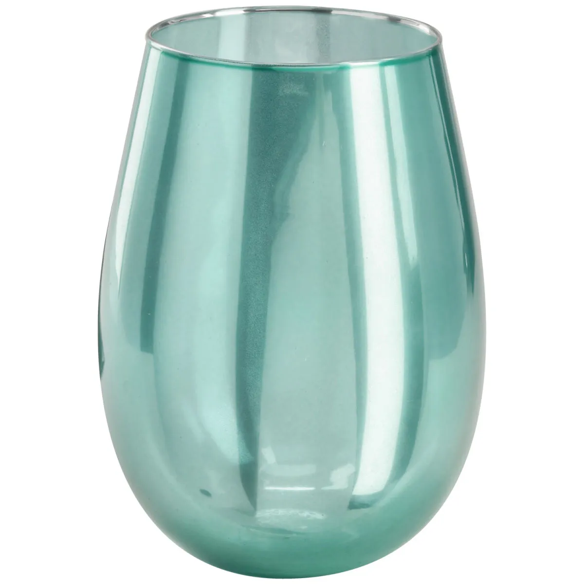 6x VEGA Tumbler Aluna; 500 ml, 8.2x12.3 cm (ØxH); turchese; 6 pz. / Pacco