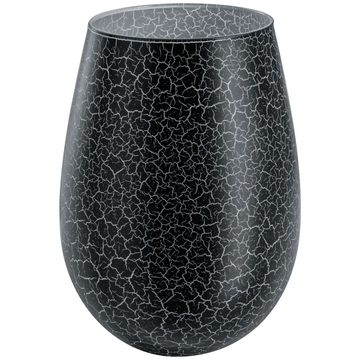 6x VEGA Bicchiere tumbler Anela; 500 ml, 8.2x12.3 cm (ØxH); nero/bianco; 6 pz. / Pacco