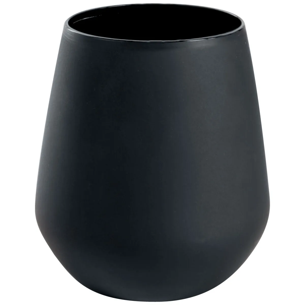 6x VEGA Bicchiere acqua Elanie; 420 ml, 6.5x10 cm (ØxH); nero; 6 pz. / Pacco