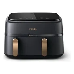 Friggitrice ad aria (12in1) 2750W (9Lt) 3000 SERIES Airfryer Black e Bronze NA352 00