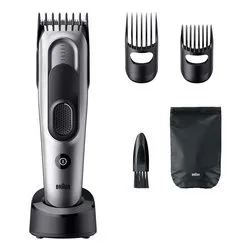 Taglia capelli SERIES 7 Hair Clipper (Ricaricabile) Silver e Black HC7590