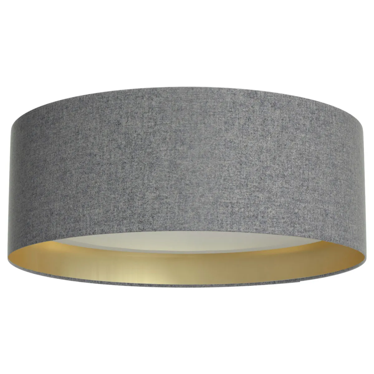 Nemec Plafoniera Mathea loden; 20x50 cm (HxØ); grigio chiaro