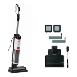 Lava pavimenti a vapore 750W ROLLYSTEAM WD10C Corded White e Black WDEU0005