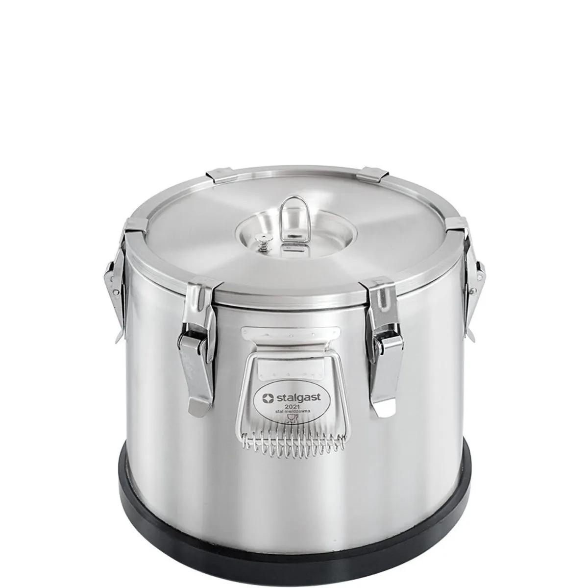 Stalgast Contenitore termico in acciaio inox; 20000 ml, 37x33 cm (HxØ); argento