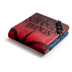 Coperta elettrica CALDOPLAID Stranger Things una piazza Red e Blue 26177 6 T