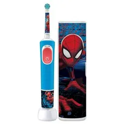 Spazzolino elettrico PRO KIDS Spiderman (Ricaricabile) Blue e Red 8006540773390