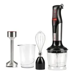 Frullatore immersione 800W 3in1 Inox e Black MX3900