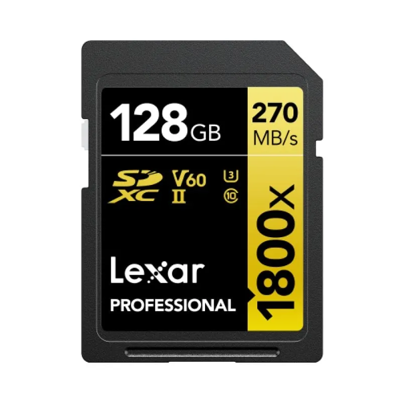 Lexar LSD1800128G-BNNNG memoria flash 128 GB SDXC UHS-II Classe 10