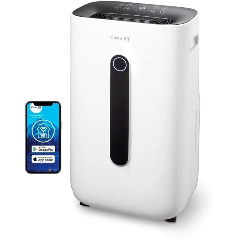 Deumidificatore Clean Air Optima CA-705 Smart Purificatore Aria WiFi 50m2 HEPA UV-C