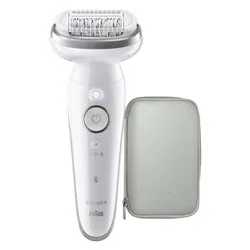Epilatore SILK EPIL 9 (Ricaricabile) White e Silver SES9 000