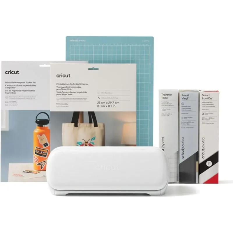 Pacchetto Cricut Joy Xtra Macchina da taglio intelligente Cricut Joy Xtra + pacchetto accessori