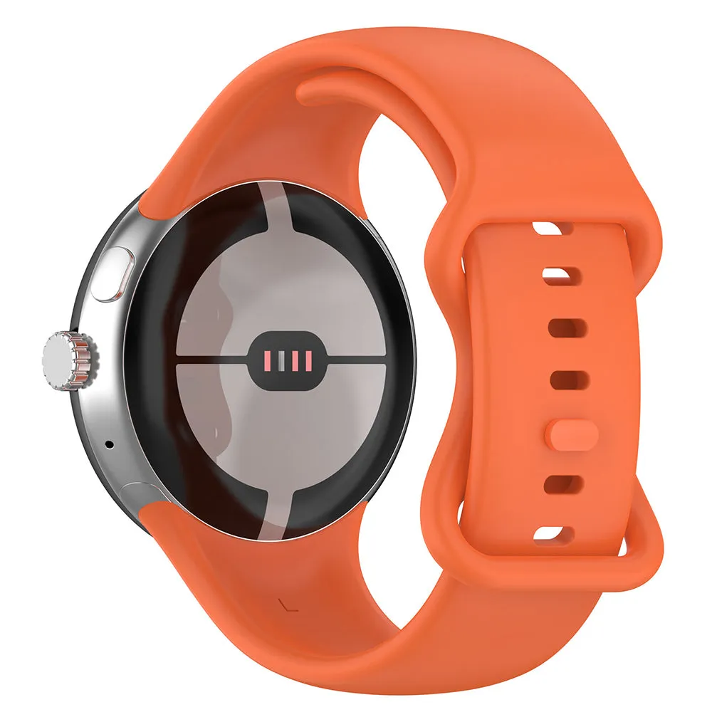 Cinturino Techsuit W031 per Google Pixel Watch 4 41mm / Watch 3 41mm / Watch 2 / Watch, Arancione