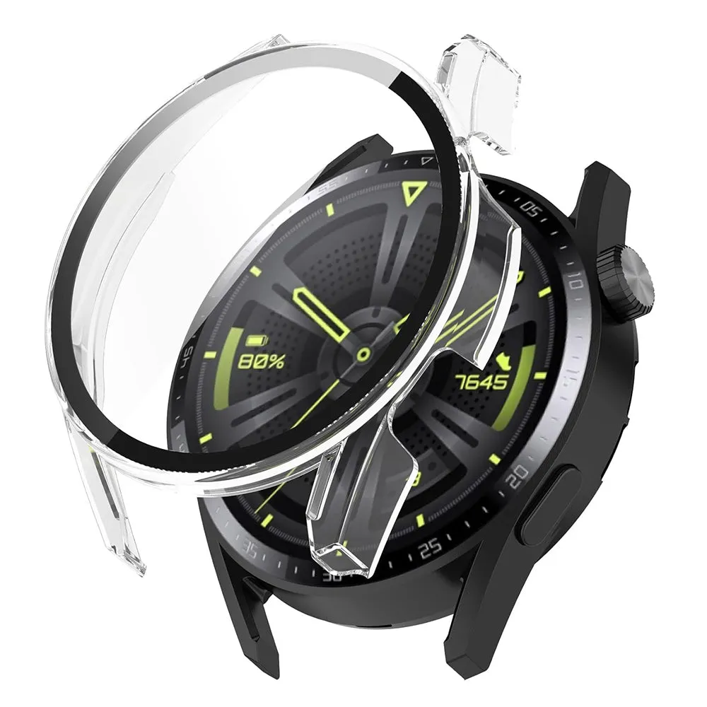Custodia Techsuit Defense360 Pro per Huawei Watch GT 3 46mm, Trasparente