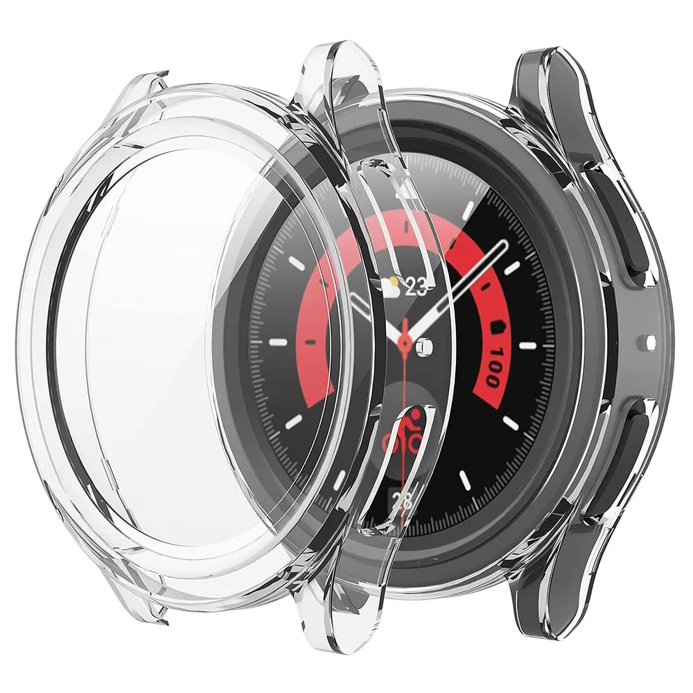 Custodia Techsuit Defense360 Pro per Samsung Galaxy Watch5 Pro 45mm, Trasparente