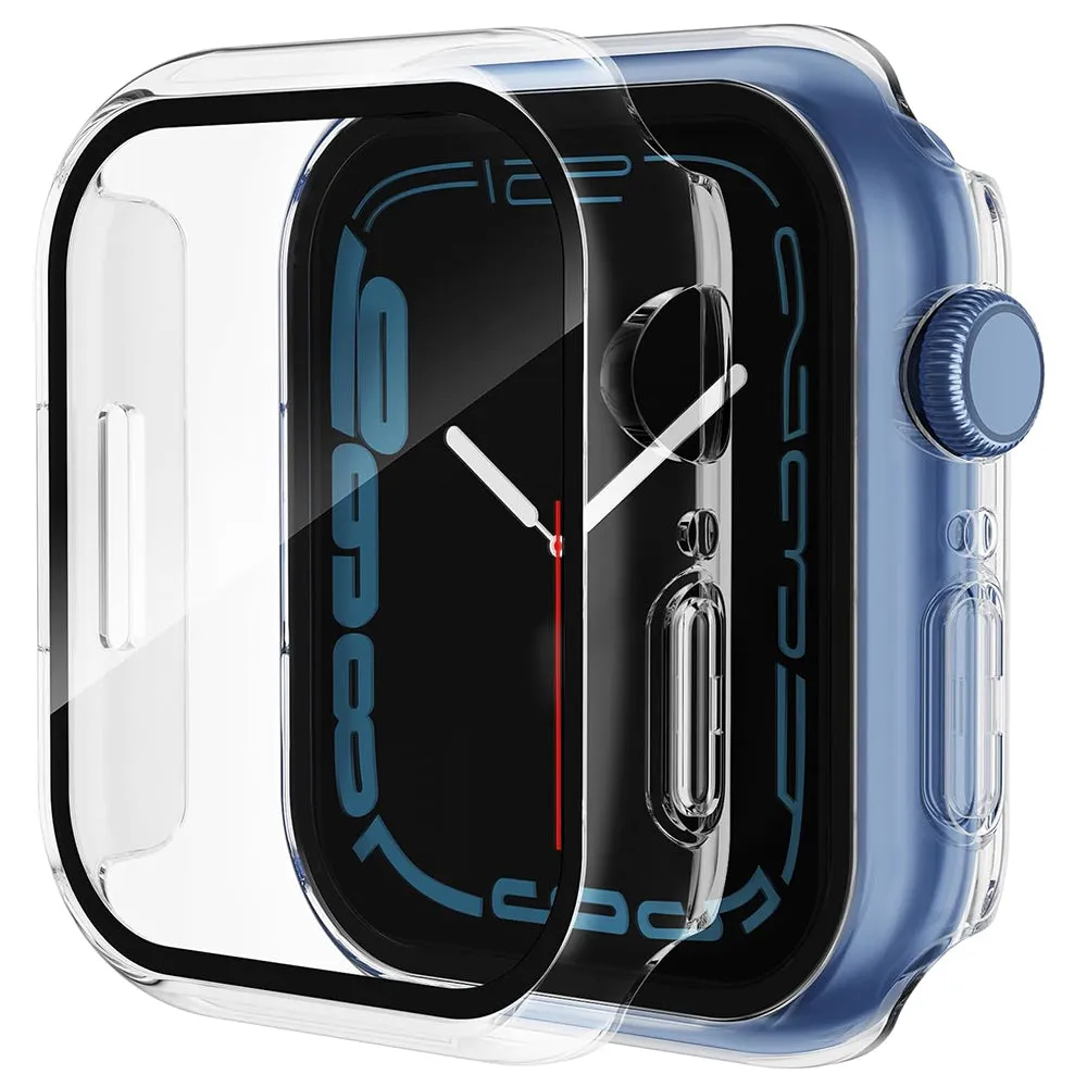 Custodia Techsuit Defense360 Pro per Apple Watch 7 45mm Series, Trasparente