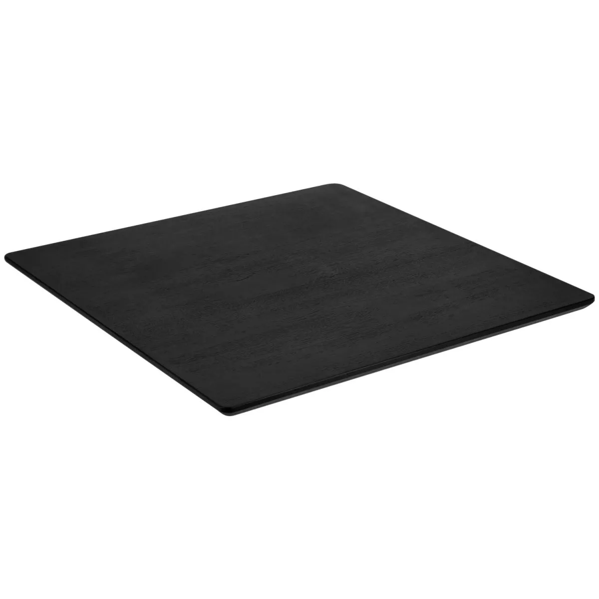 VEGA Piano per tavolo Acerios quadrato; 60x60x2.5 cm (LxLxH); nero; quadrata