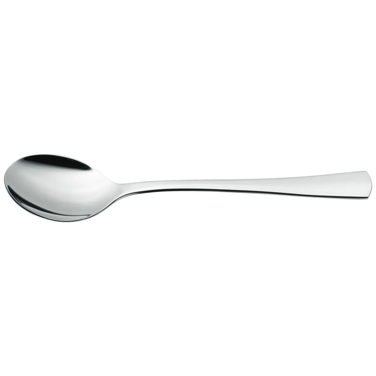 12x VEGA Cucchiaino tè Madrid; 14 cm (L); argento, manico argento; 12 pz. / Pacco