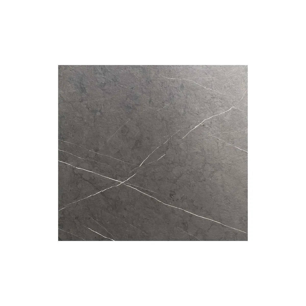 Feros Piano tavolo HPL quadrato; 70x70x1.2 cm (LxLxH); grigio scuro; quadrata