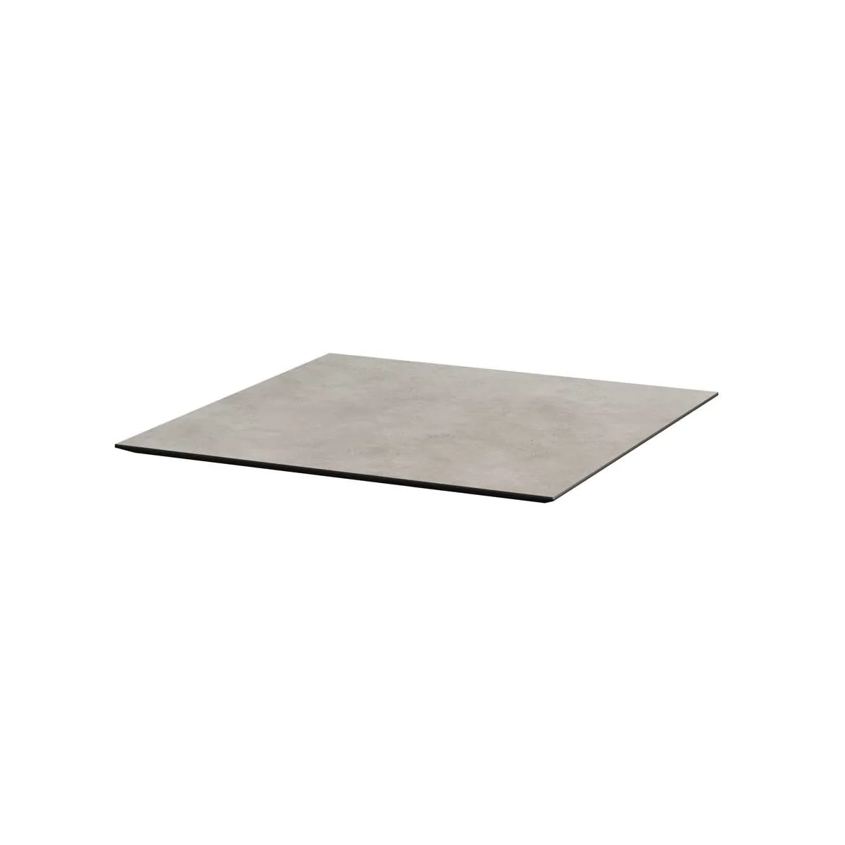 Feros Piano tavolo HPL quadrato; 70x70x1.2 cm (LxLxH); sabbia; quadrata