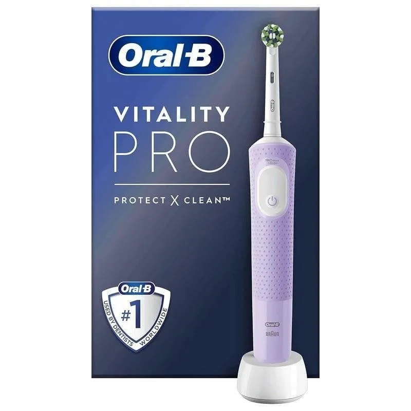 Oral-B Vitality Pro Spazzolino Elettrico Ricaricabile Lilla