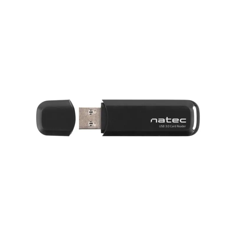 Lettore di schede Natec Scarab 2 USB 3.0 2 SD/Micro SD Nero
