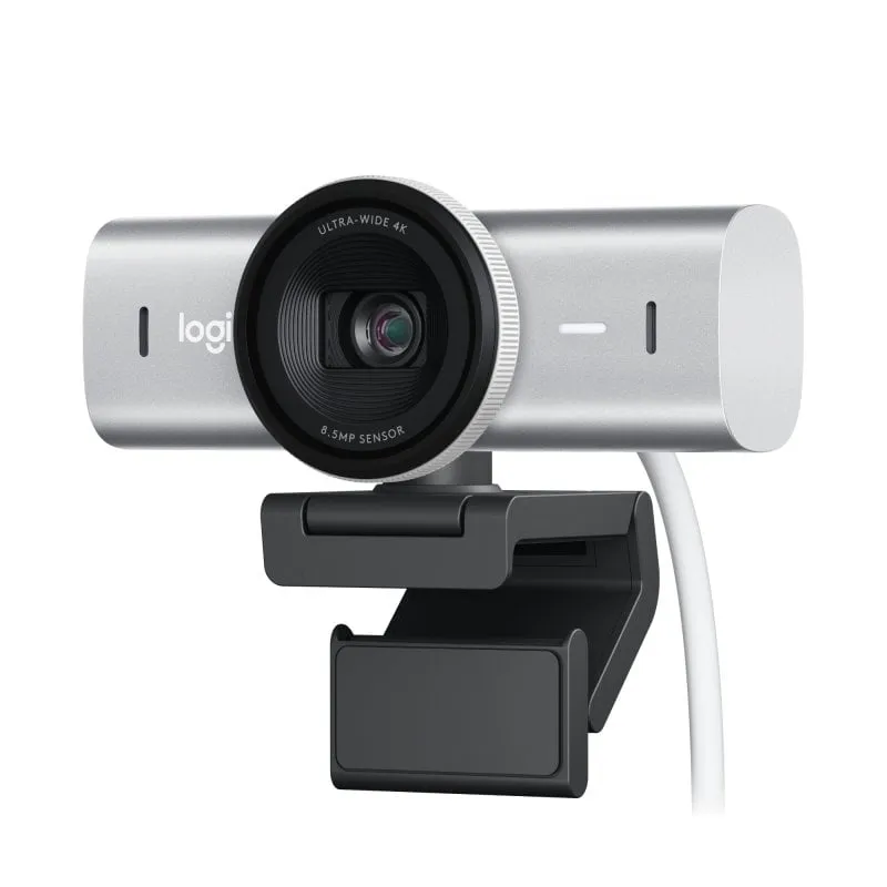 Logitech MX Brio Ultra HD 4K Grigio per collaborazione e streaming