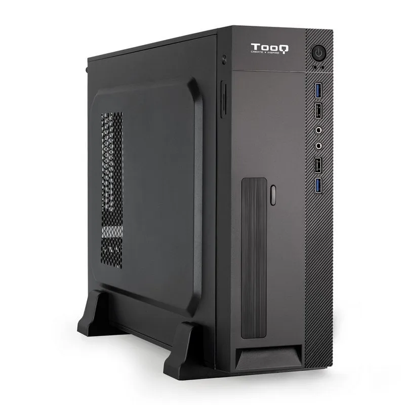 TooQ TQC-3008U3CD Micro Tower USB 3.0 Nero + Alimentatore SFX 500W