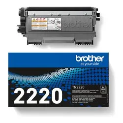 Toner Originale 2600 Nero Ad Alta Capacità TN2220