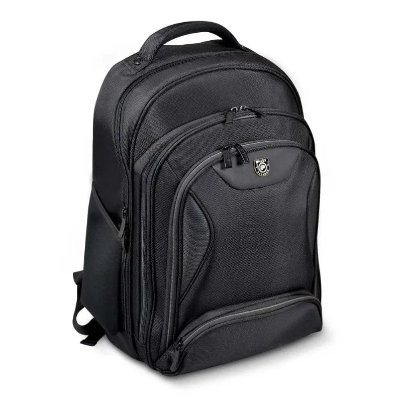 Zaino per laptop Port Designs Manhattan da 15,6" Nero