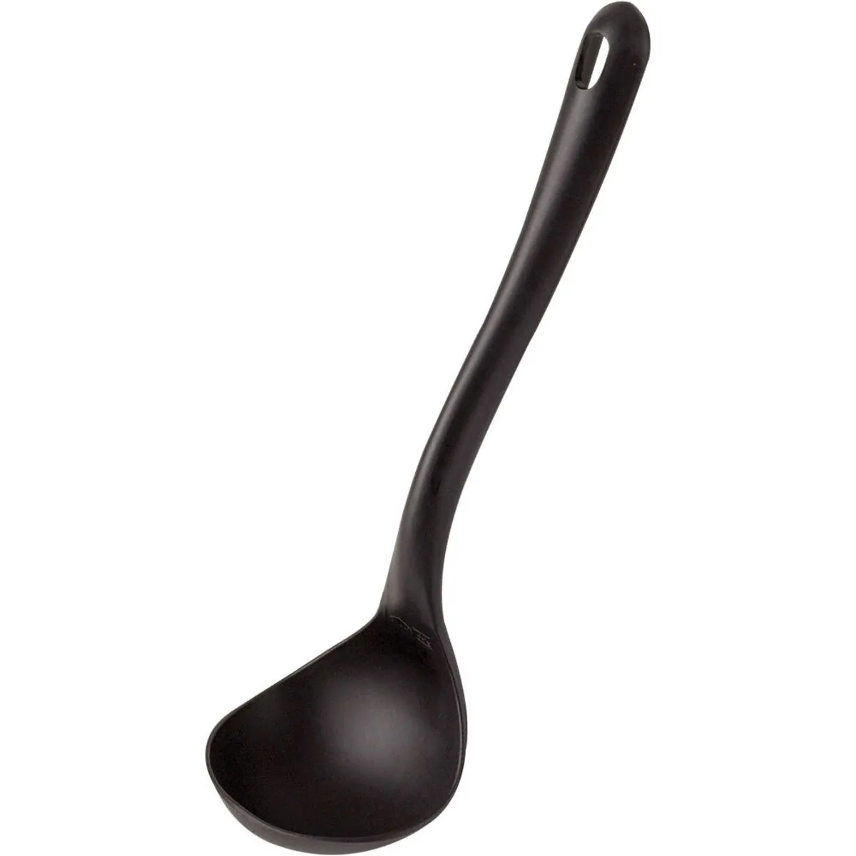 Paderno Mestolo, in materiale rinforzato con fibra di vetro, nero; 110 ml, 9x31 cm (ØxL); nero