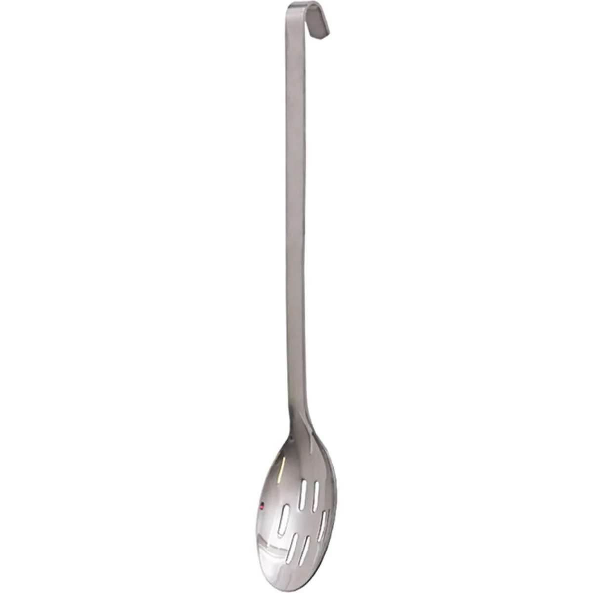 Sunnex Cucchiaio di servizio monoblocco forato, lunghezza manico 40 cm; 40 cm (L); argento
