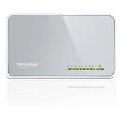 Switch di rete 8 porte White e Grey TL SF1008D Fast (100Base-TX)