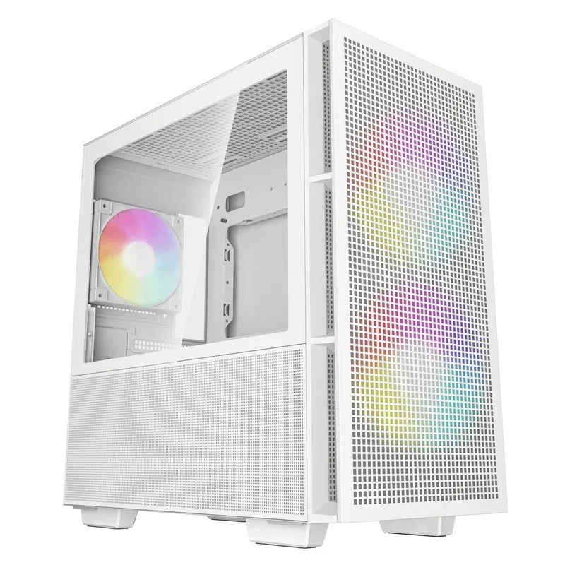 DeepCool CH360 Vetro temperato USB 3.2 Bianco