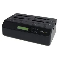Docking hard disk 2.5" e 3.5" Duplicatore ed Eraser Black SATDOCK4U3RE