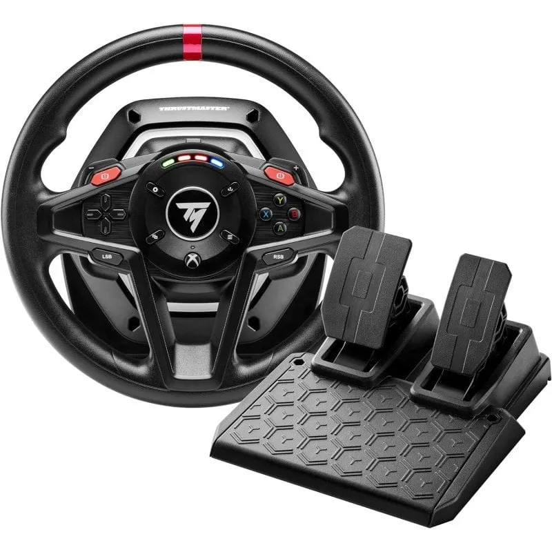 Thrustmaster T128 SimTask Pack Volante e Pedali per XBOX/PC
