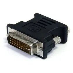 Connettore video Dvi a Vga Black DVIVGAMFBK