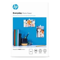 Carta fotografica 10 x 15 cm (100pz) EVERDAY Photo Paper CR757A