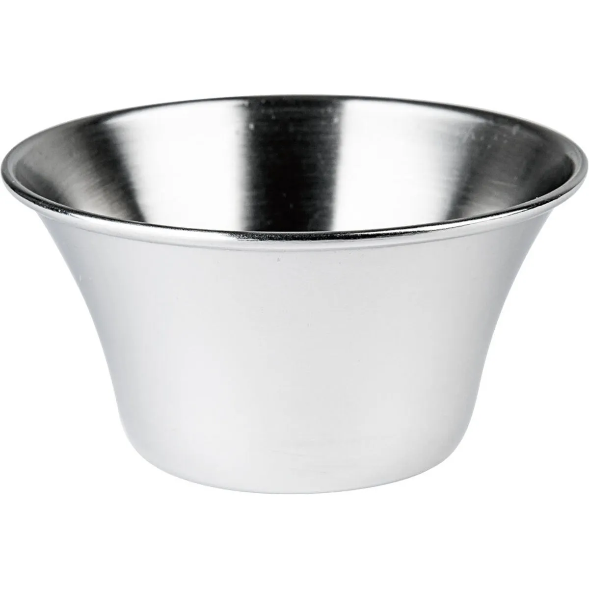 Stalgast Ciotolina per salse in acciaio inossidabile; 120 ml, 8x4.8 cm (ØxH); argento