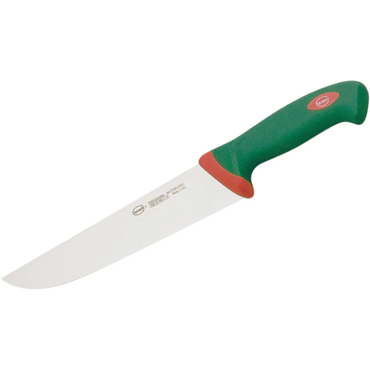 Sanelli Coltello da cucina PREMANA, manico ergonomico; 23 cm (L); verde