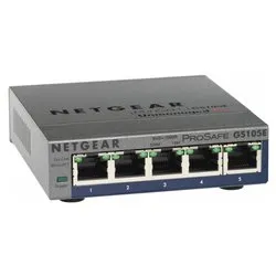 Switch di rete 5 porte PROSAFE PLUS Smart Managed Gray GS105E 200PES Gigabit (1000Base-TX)
