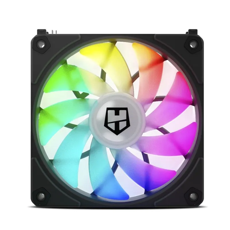 Ventola NOX Hummer Easy Link LED ARGB PWM da 120 mm nera