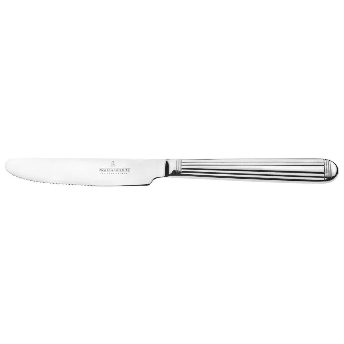 12x Picard + Wielpütz Coltello tavola Marina manico cavo; 22.7 cm (L); argento; 12 pz. / Pacco